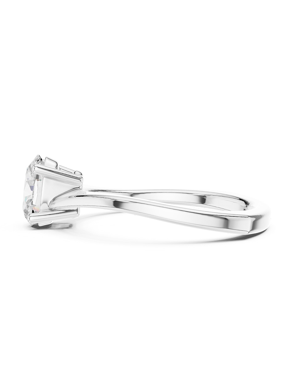 Anillo de compromiso de oro 14 k 5