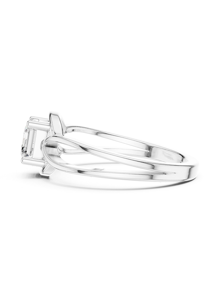 Anillo de compromiso de oro 18 K 5