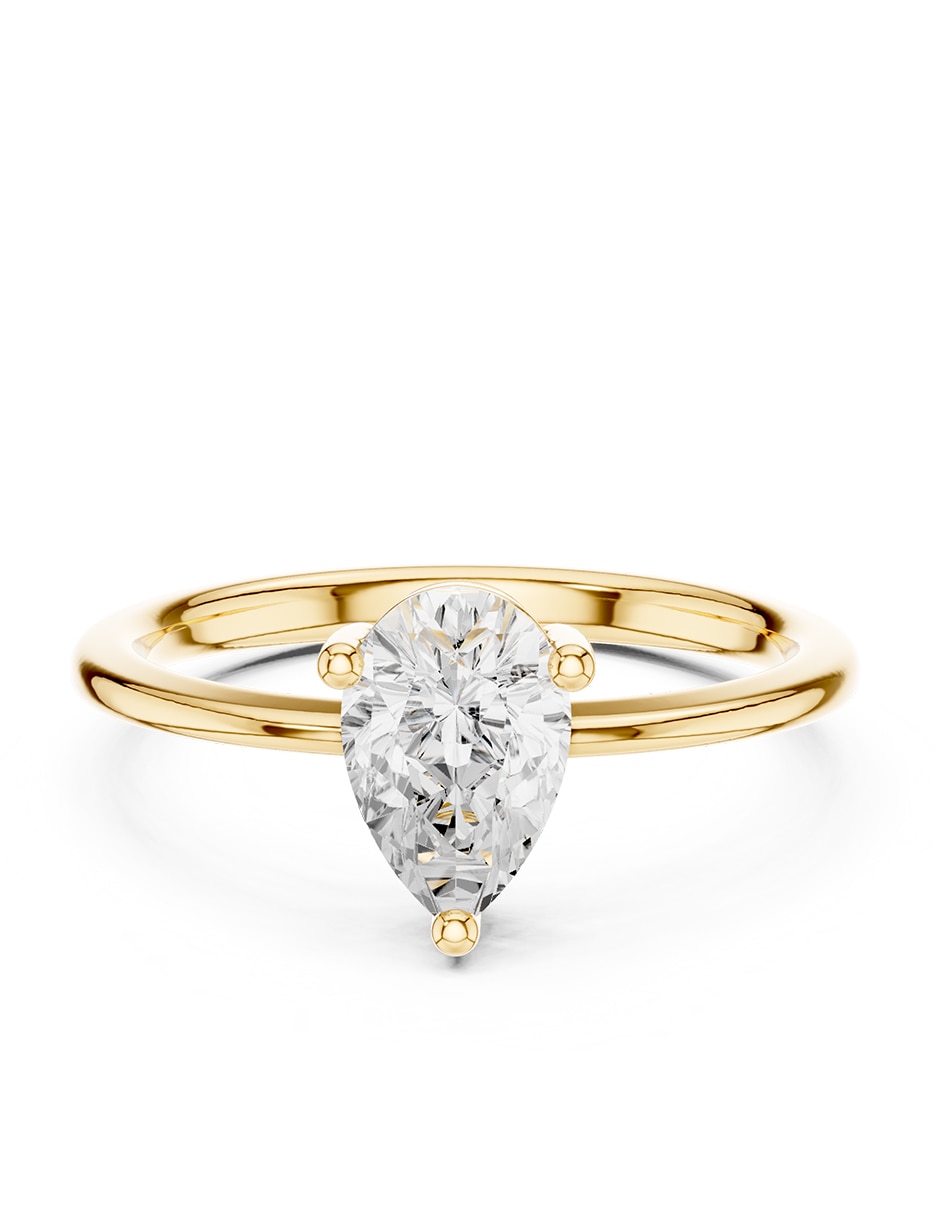 Anillo de compromiso de oro 9 K Amore Mio