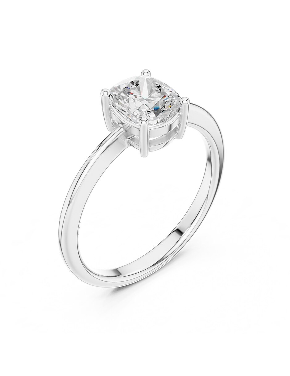 Anillo de compromiso de oro 9 k 2