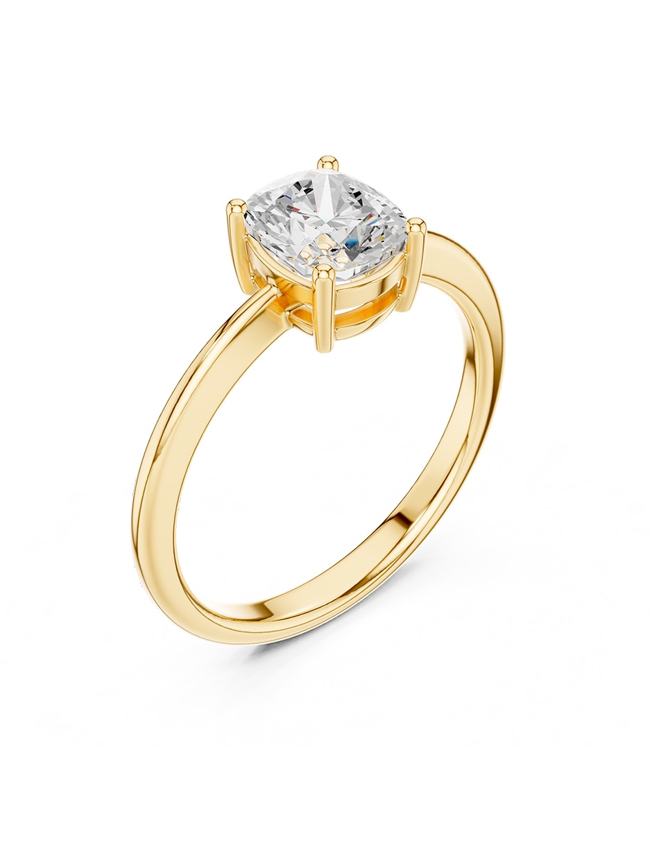 Anillo de compromiso de oro 18 k AMORE MIO