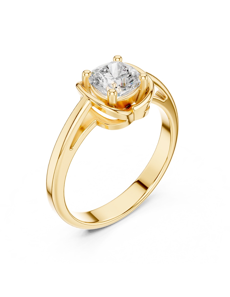 Anillo de compromiso de oro 9 k AMORE MIO