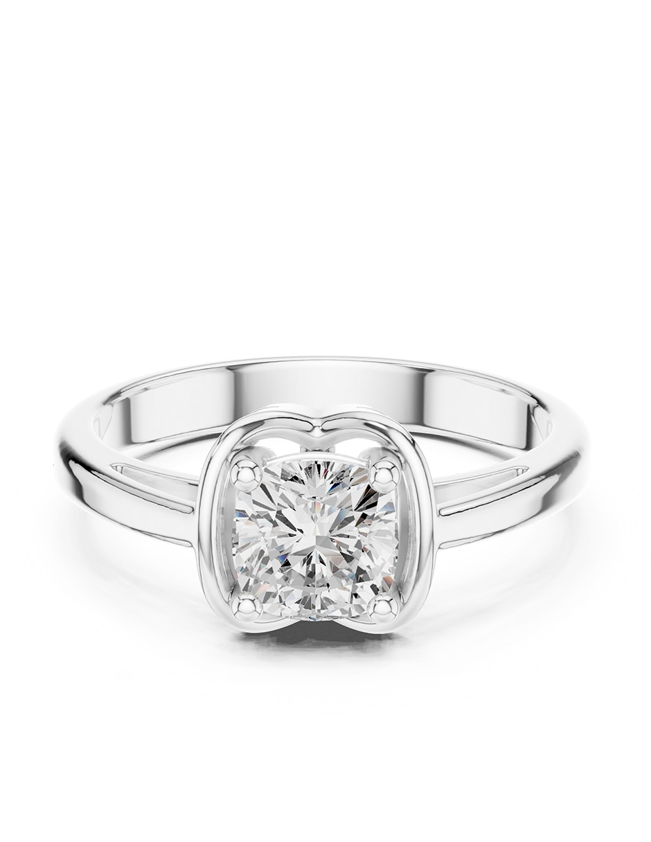 Anillo de compromiso de oro 14 k 1