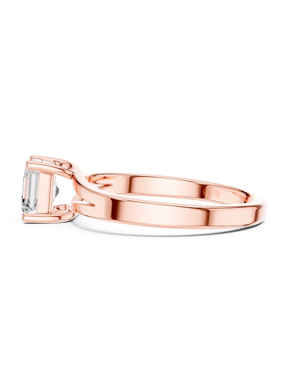 Anillo de compromiso de oro 9 k 5