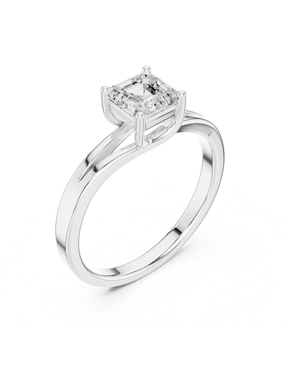 Anillo de compromiso de oro 9 k 2