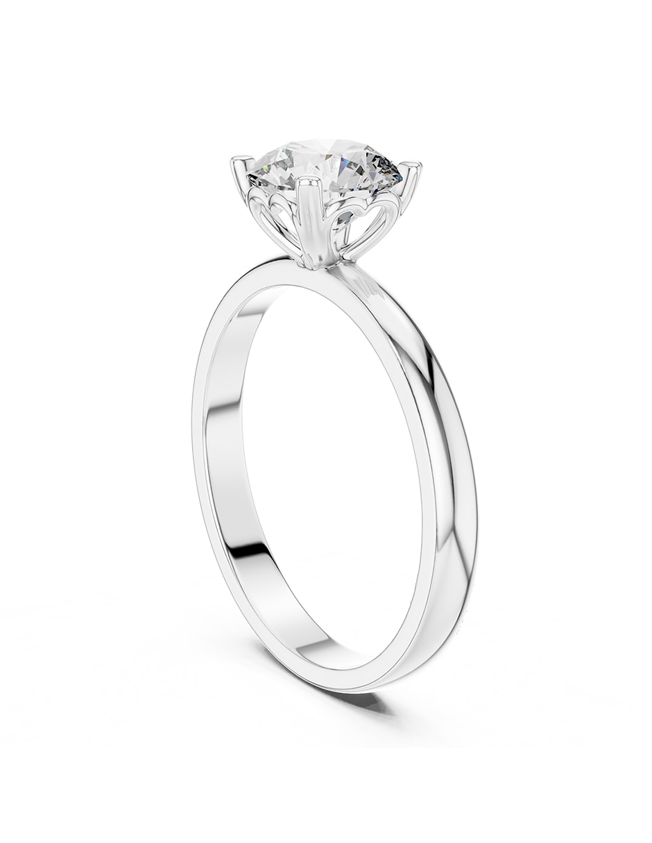 Anillo de compromiso de Oro 14 K ! 3