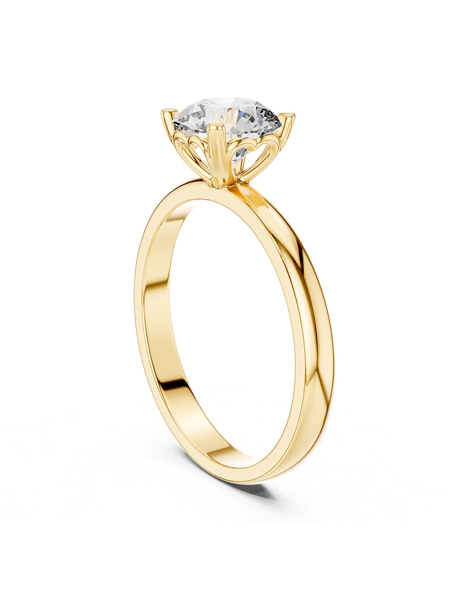 Anillo de compromiso de Oro 18 Amore Mio!