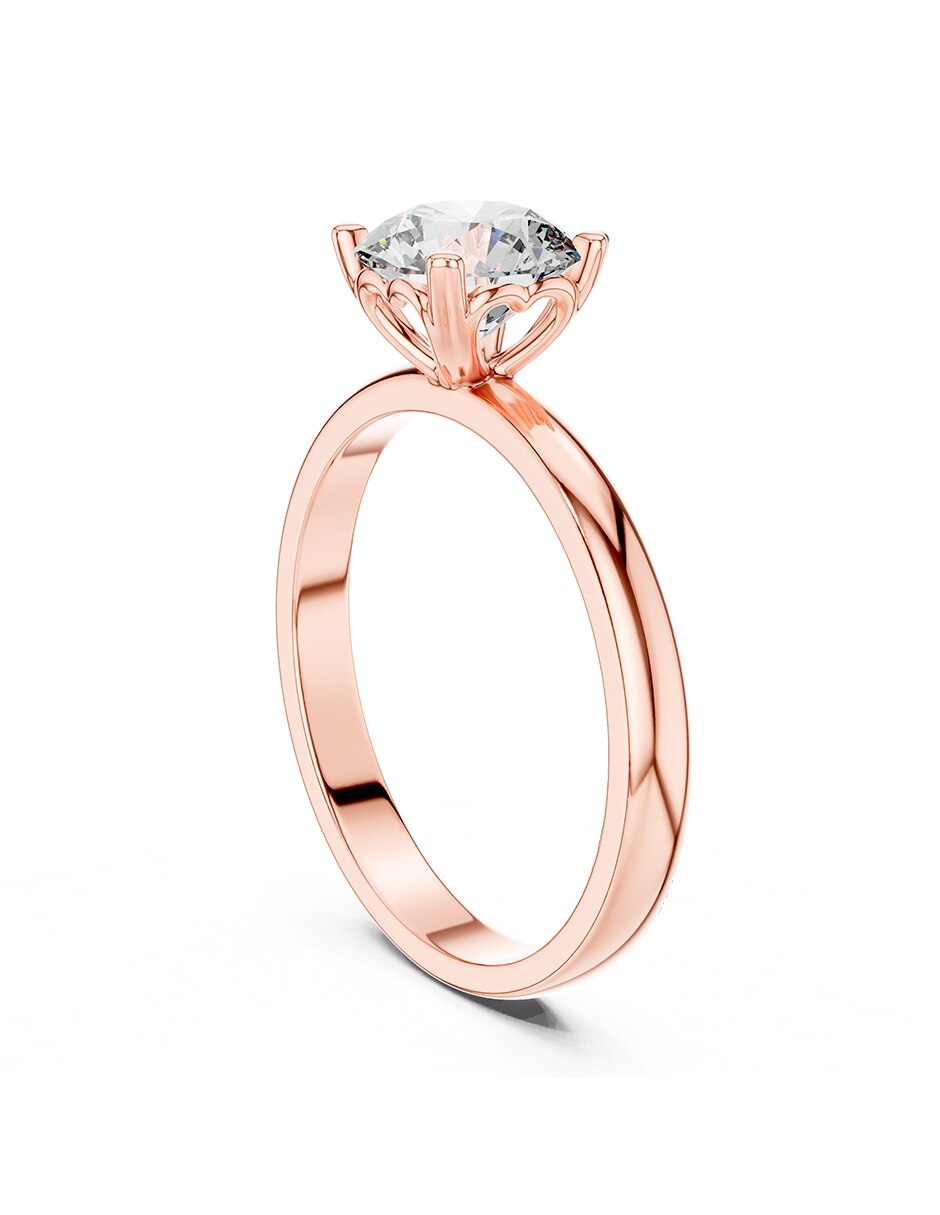 Anillo de compromiso de Oro 18 K ! 3