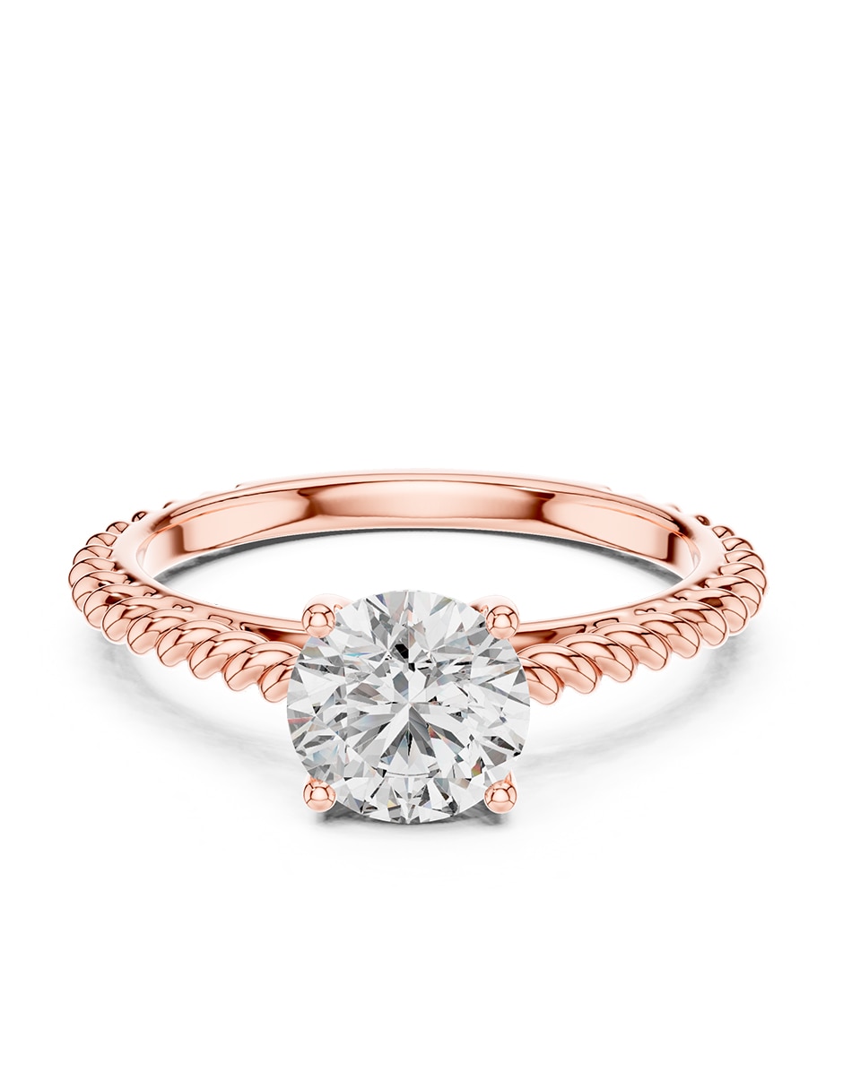 Anillo de compromiso de oro 9 k zirconia cúbica Anillo de compromiso de oro 9 k zirconia cúbica