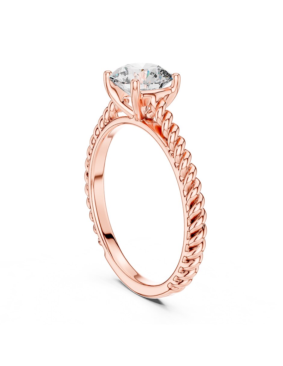 Anillo de compromiso de Oro 9 K ! 3