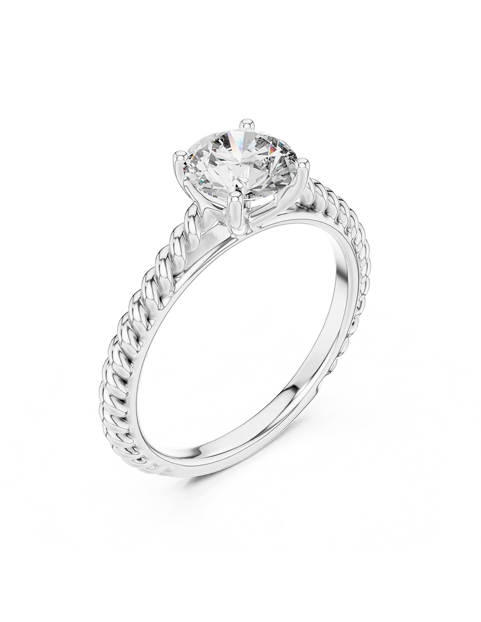 Anillo de compromiso de Oro 14 K ! 2
