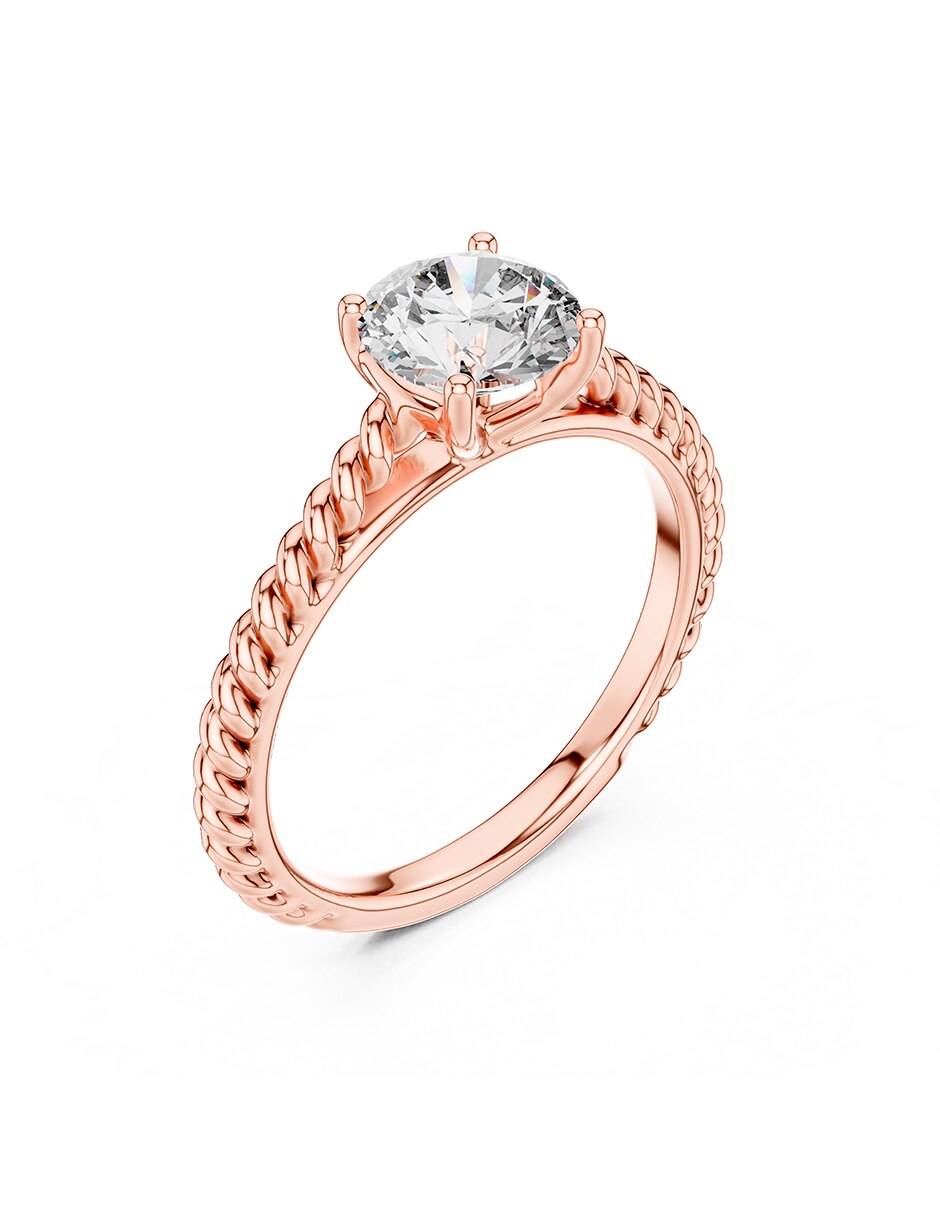 Anillo de compromiso de Oro 9 K ! 2