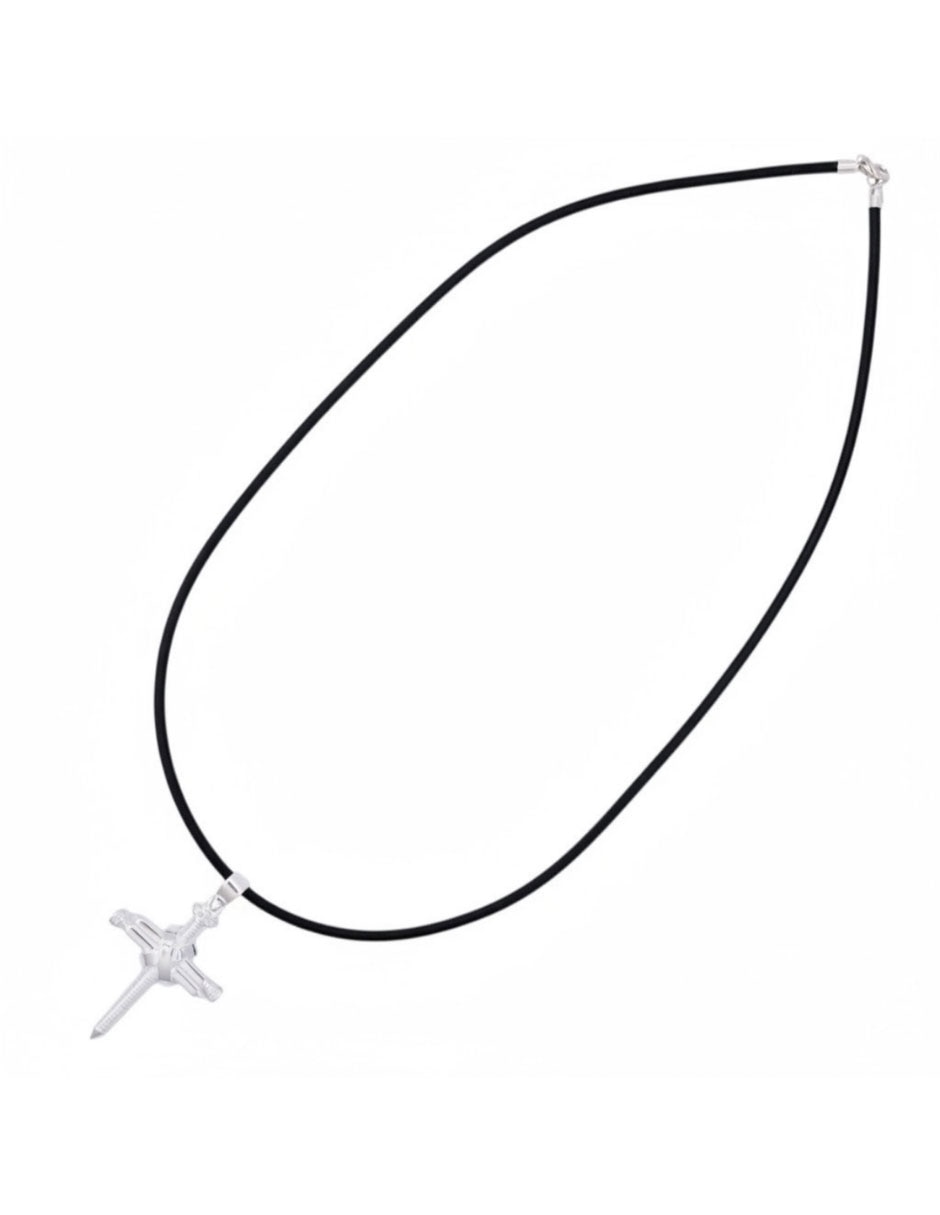 Collar con dije de cruz Crixus Joyeria de plata P 925
