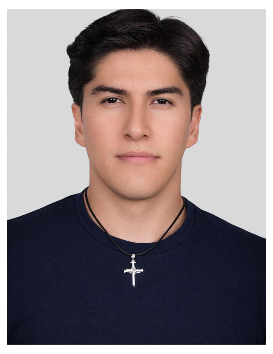 Collar con dije de cruz Crixus Joyeria de plata P 925