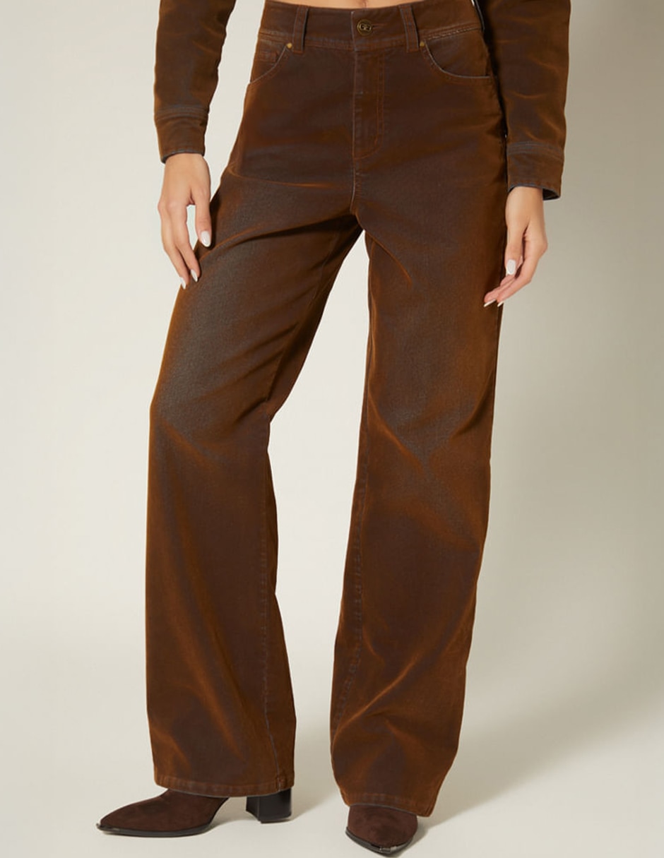 Jeans bota Velvet para mujer
