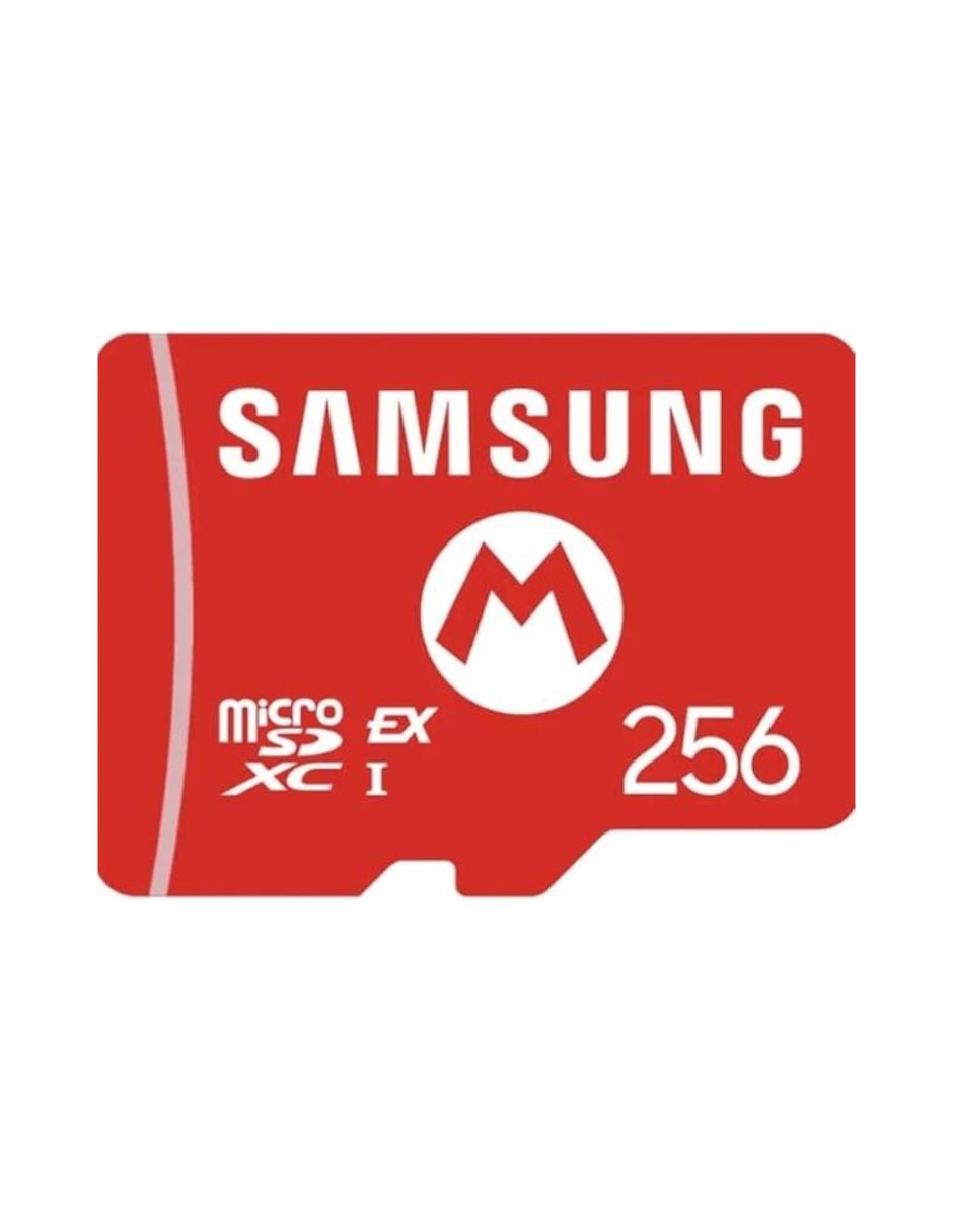 Memoria Micro SD SAMSUNG capacidad 256 GB
