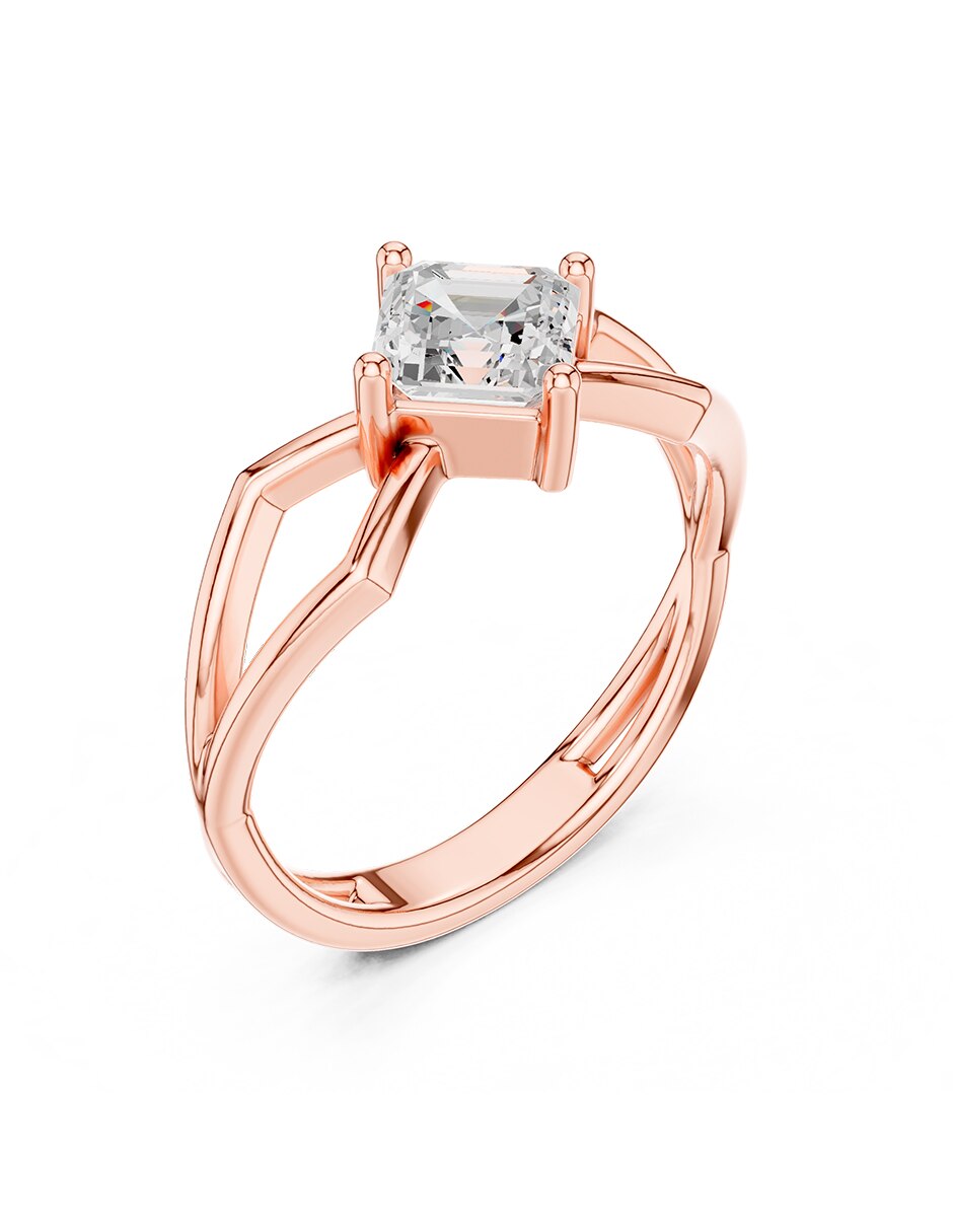 Anillo de compromiso de Oro 18 K ! 2