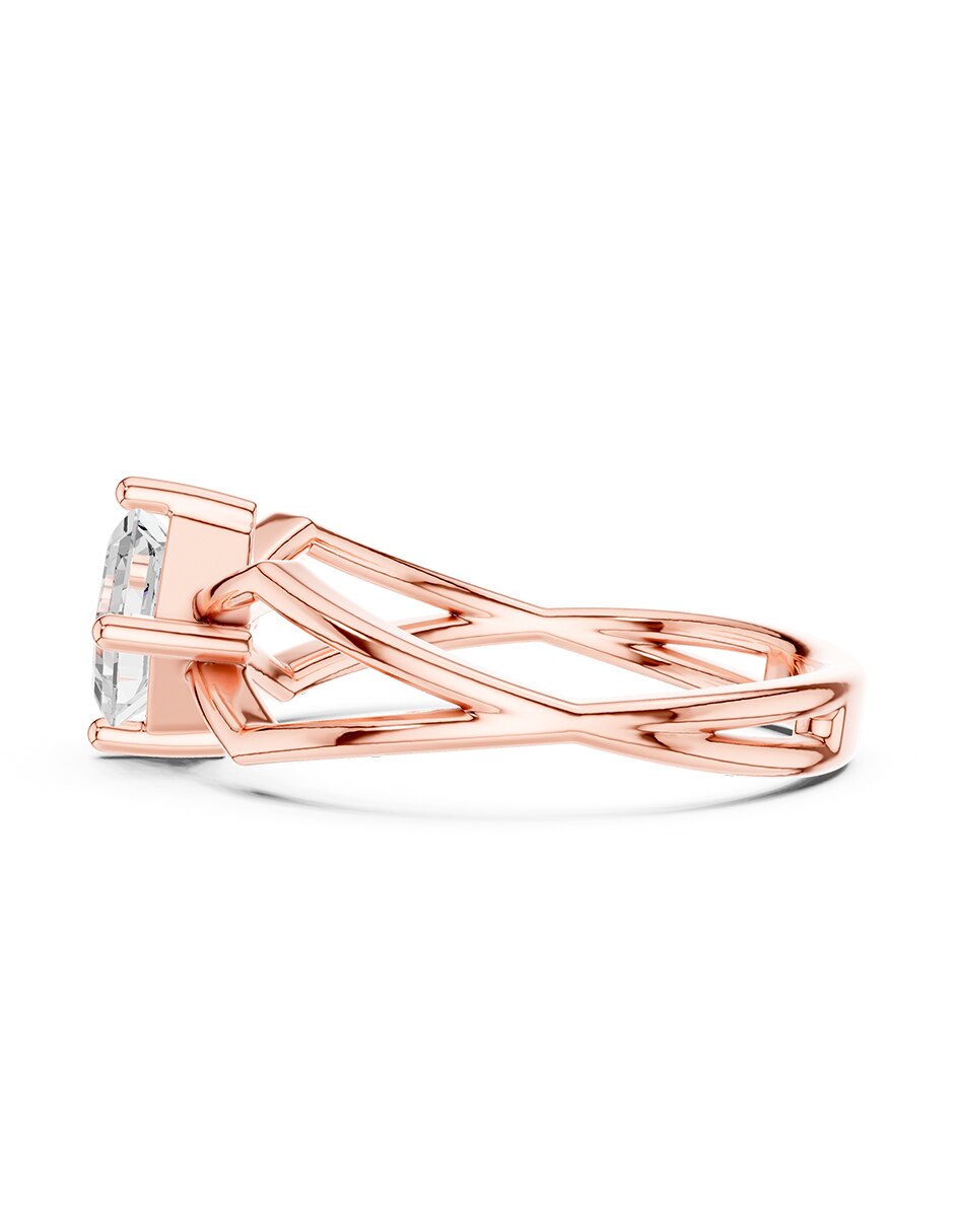 Anillo de compromiso de Oro 18 K ! 5