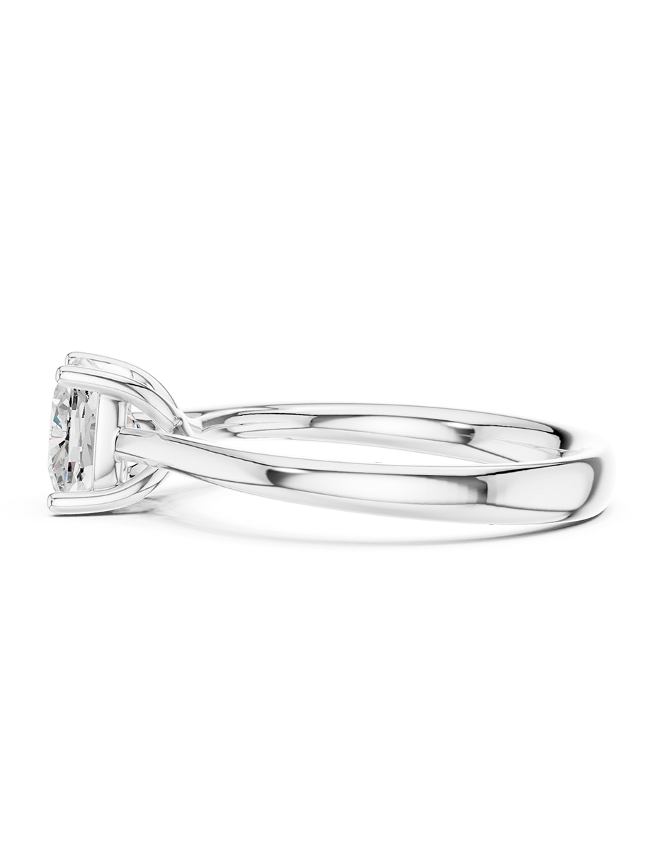 Anillo de compromiso de oro 18 K diamante de laboratorio 5