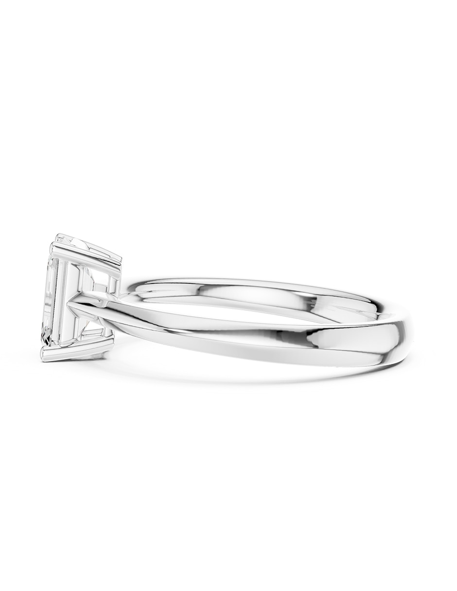 Anillo de compromiso de oro 18 K diamante de laboratorio 5