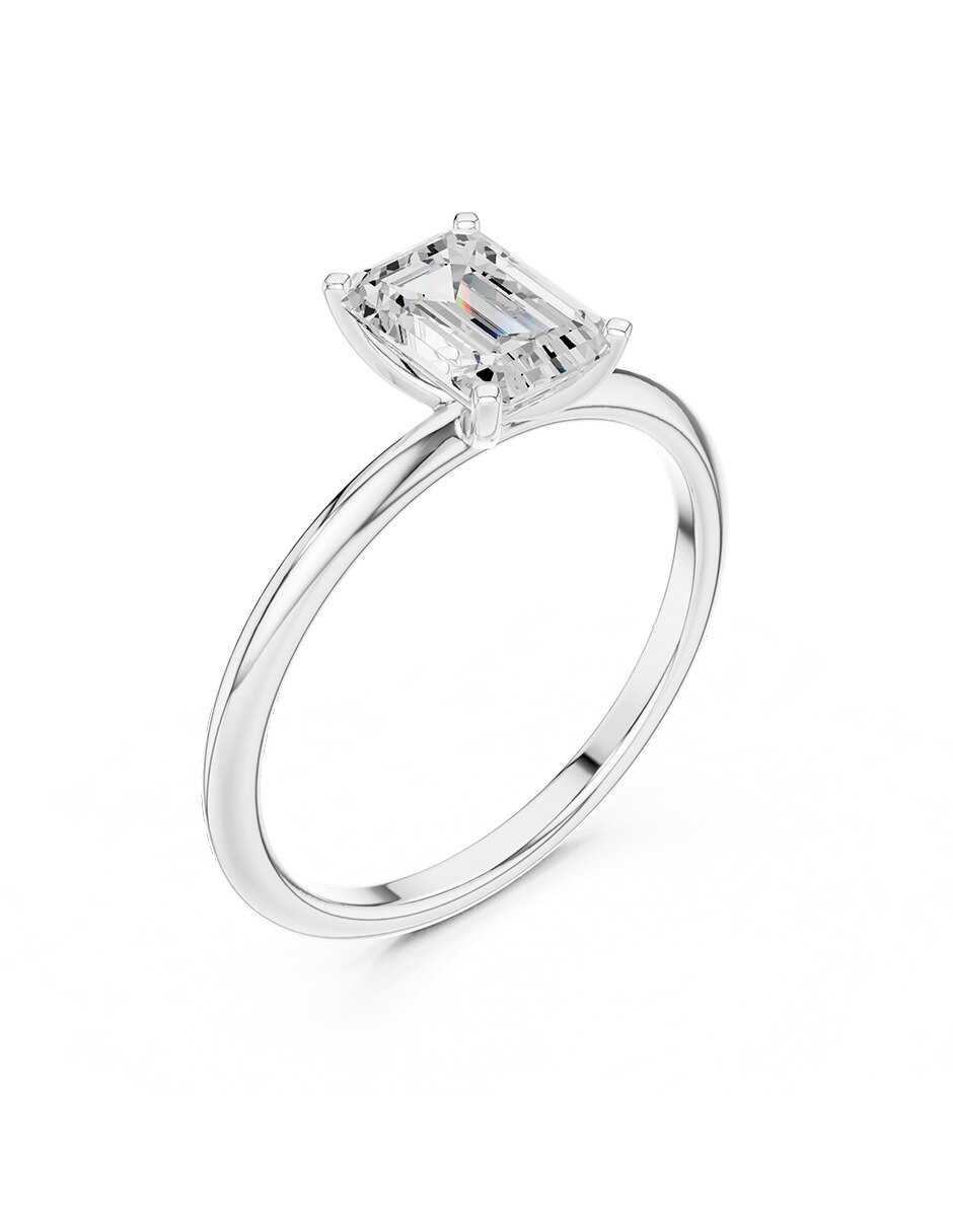Anillo de compromiso de oro 18 k Amore Mio! diamante de laboratorio 8