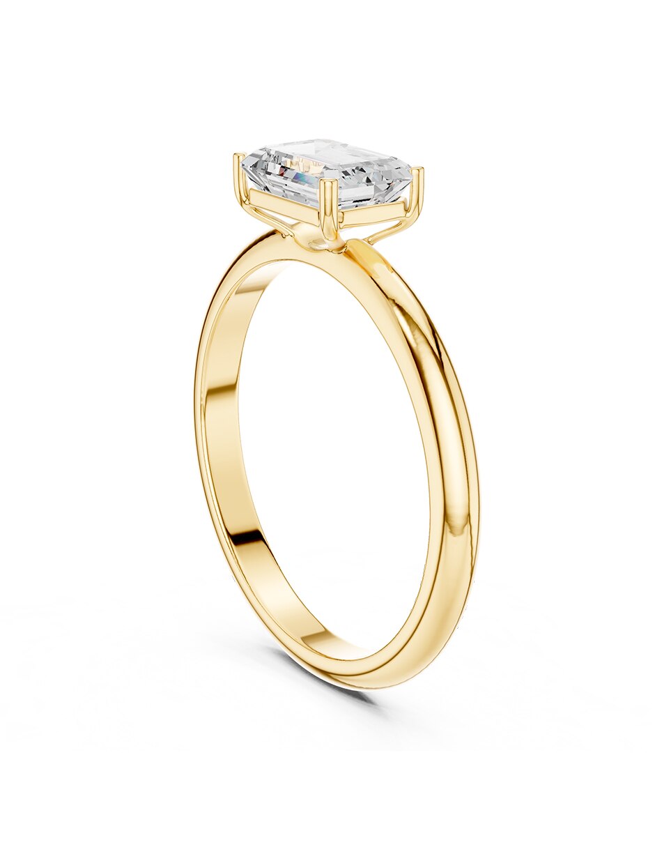 Anillo de compromiso de oro 18 k Amore Mio! diamante de laboratorio 6