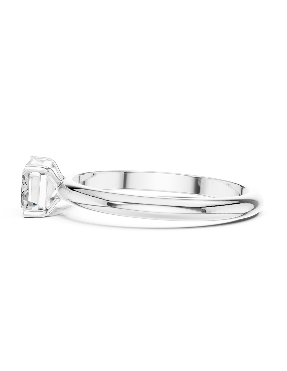 Anillo de compromiso de oro 18 K diamante de laboratorio 5