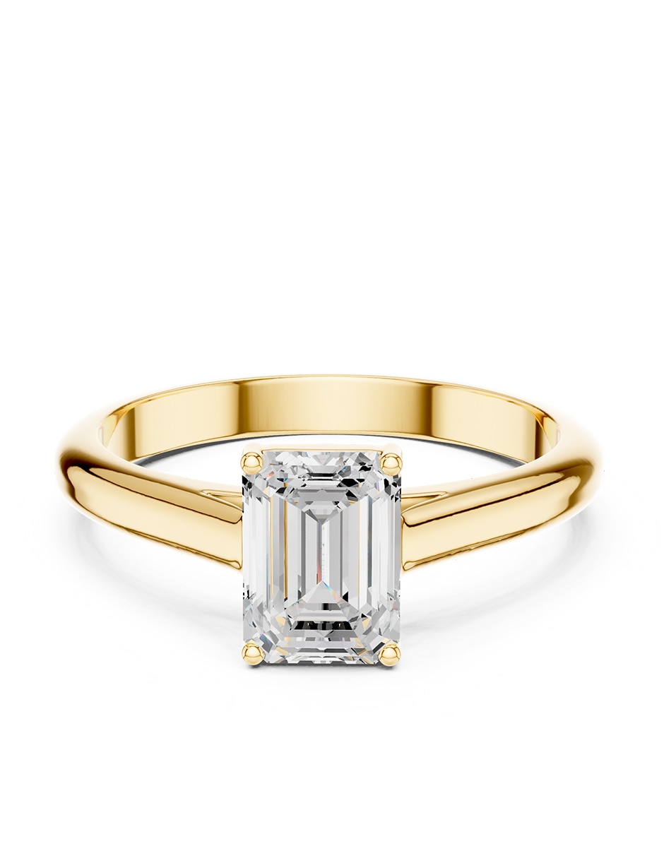 Anillo de compromiso de oro 18 K Amore Mio diamante de laboratorio