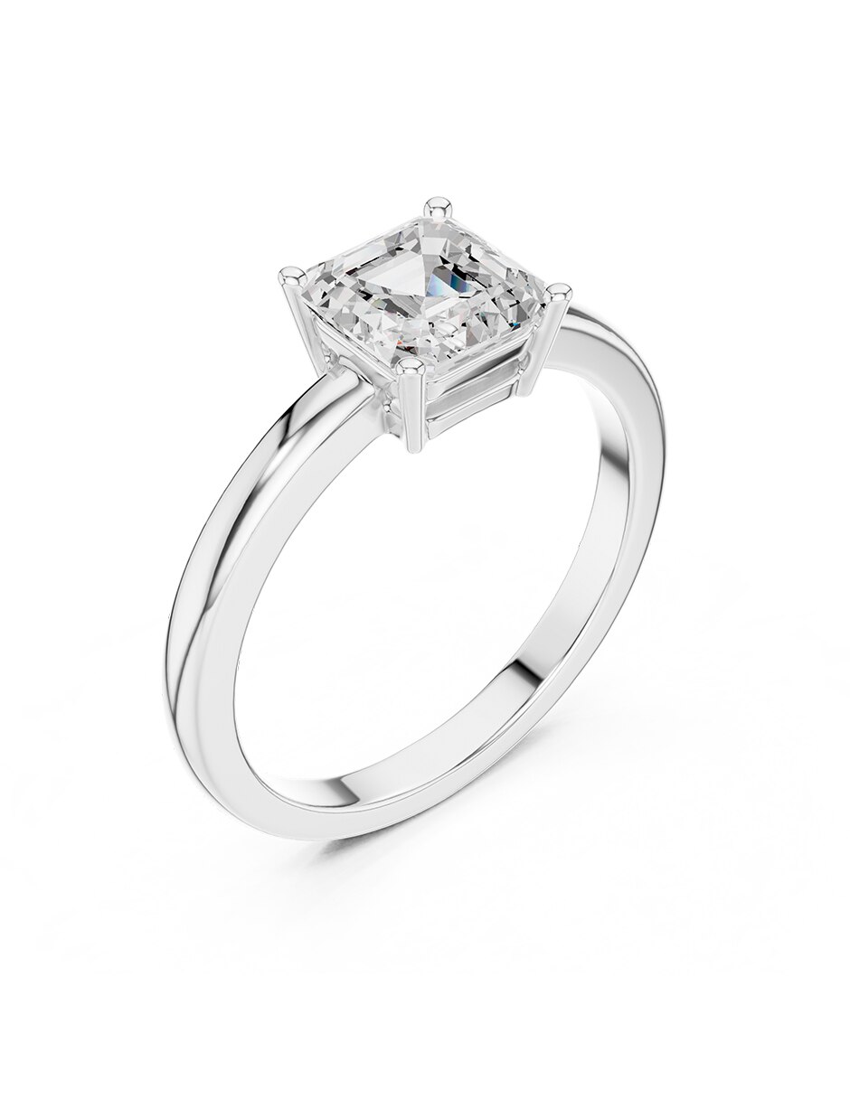Anillo de compromiso de oro 18 k Amore Mio! diamante de laboratorio 8