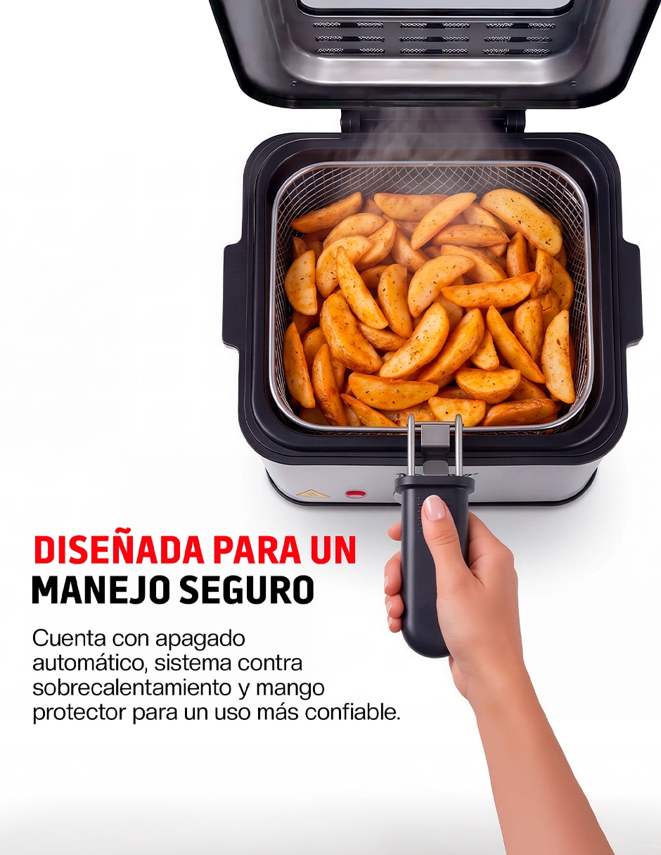 Freidora de aceite redlemon 1.5 l elétrico