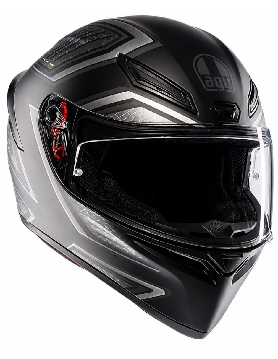 Casco cerrado para motocicleta deportiva unisex