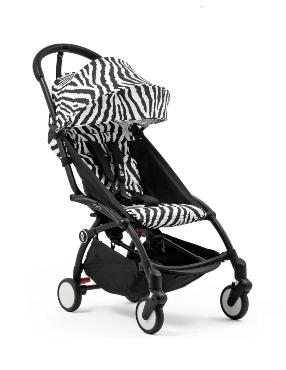 Carriola ultracompacta Yoyo 3 Wild Cebra Stokke plegable