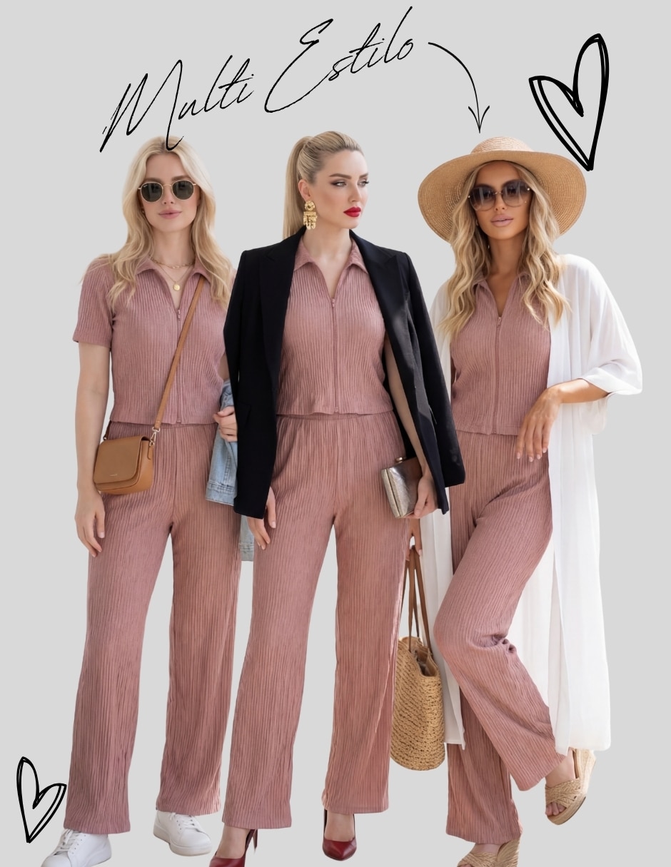 Conjunto casual malabis para mujer