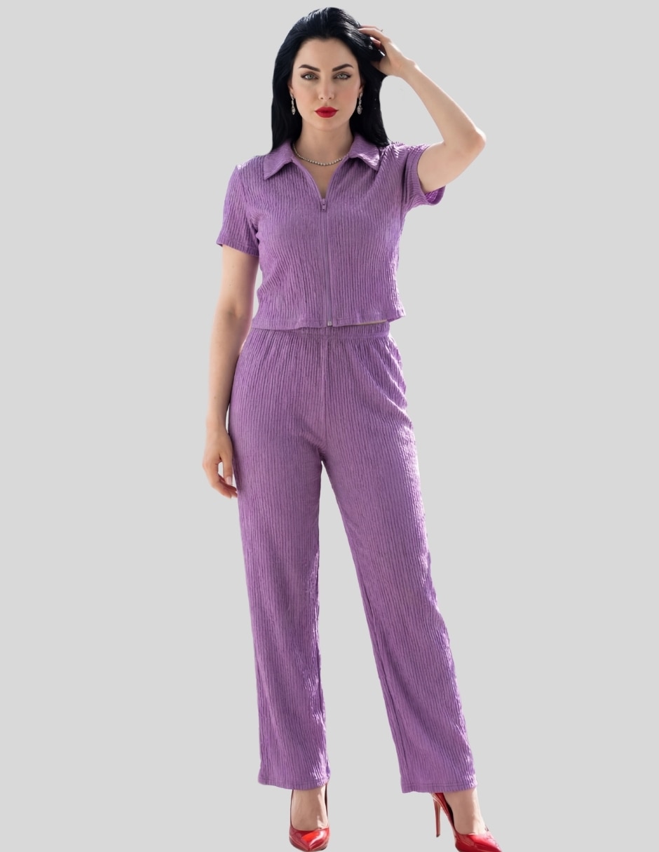 Conjunto casual malabis para mujer