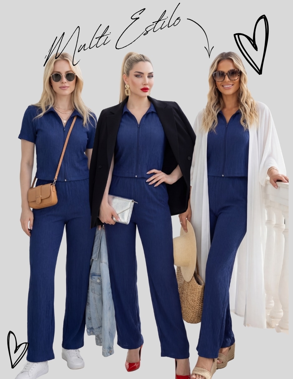Conjunto casual malabis para mujer