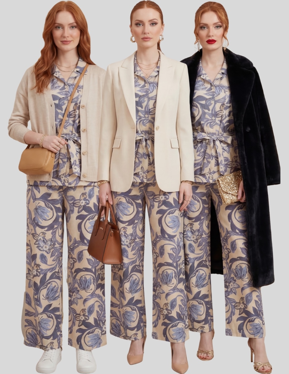 Conjunto casual malabis conjuntos para mujer