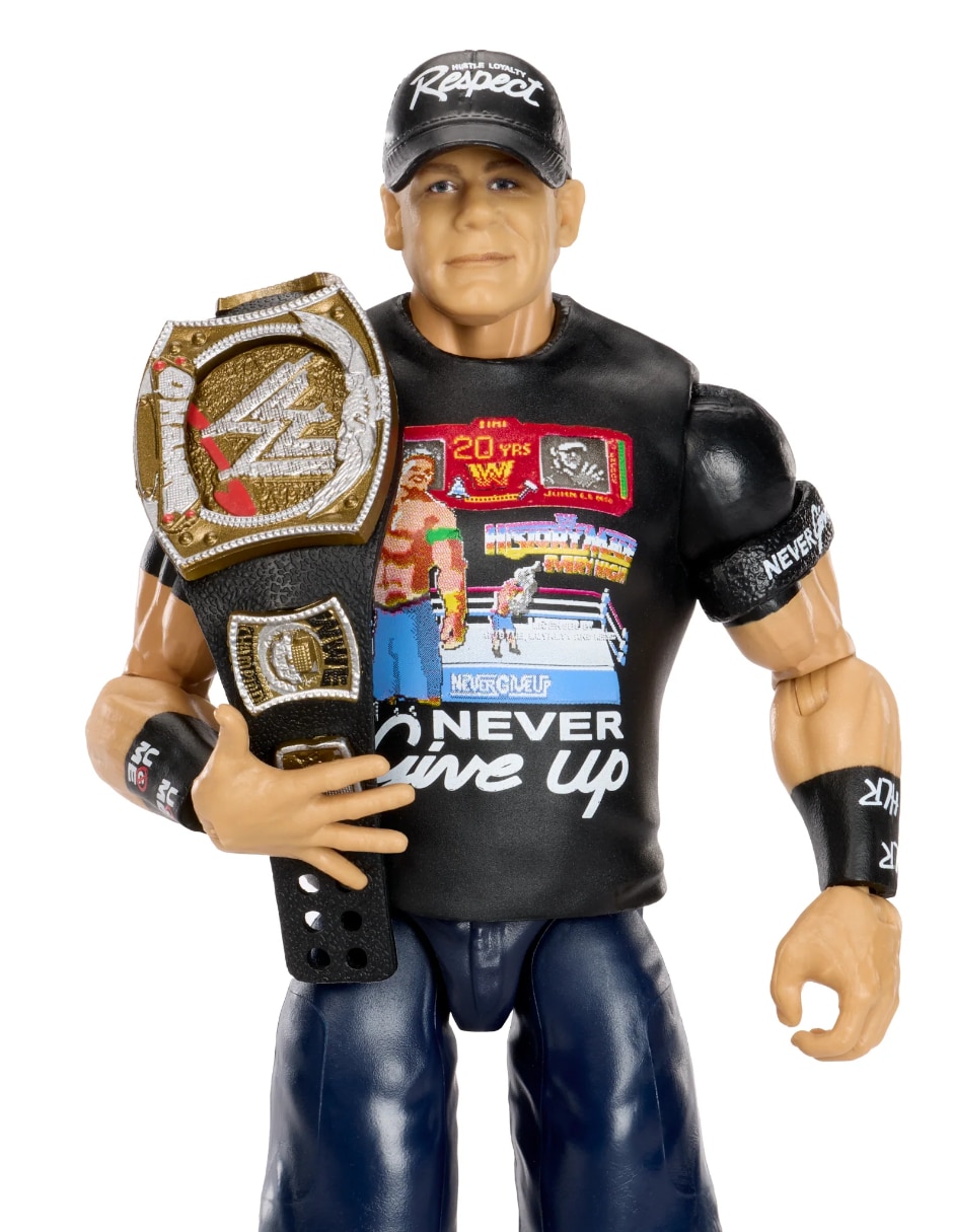 Figura de colección articulada Wwe John Cena Mattel