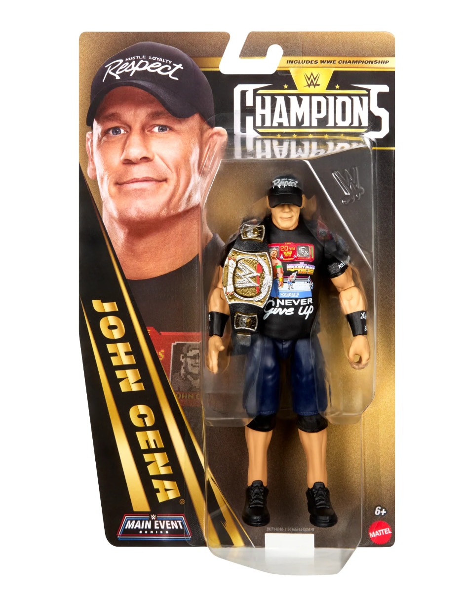 Figura de colección articulada Wwe John Cena Mattel