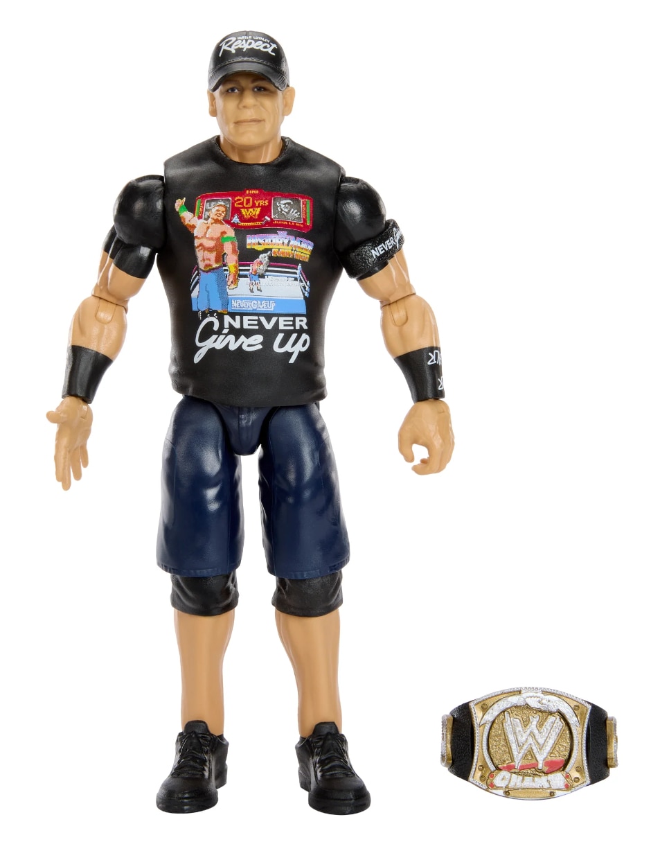 Figura de colección articulada Wwe John Cena Mattel