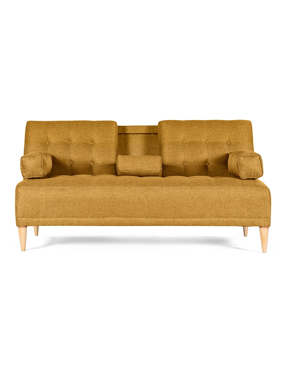 Sofá cama armable Queen con Memory Foam de lino Sofá cama armable Queen con Memory Foam de lino