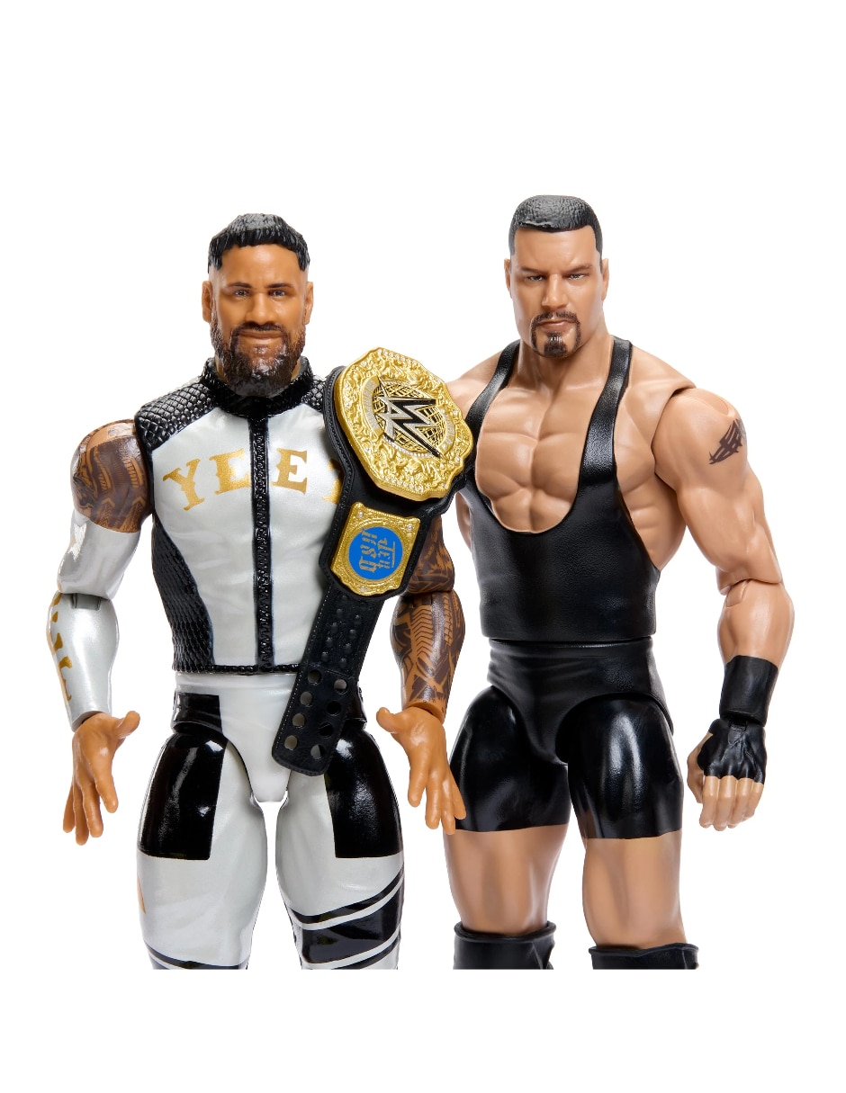 Set de figura de colección articuladas wwe collectors Mattel reflectante