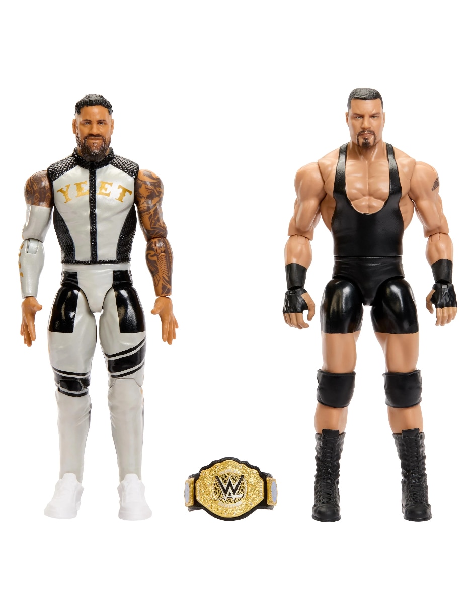 Set de figura de colección articuladas wwe collectors Mattel reflectante