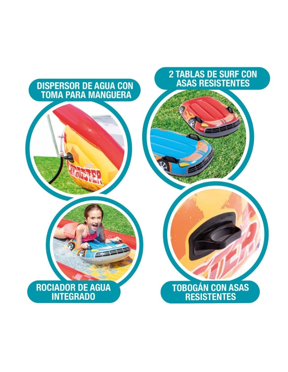 Inflable acuático forma de Tabla de surf 4
