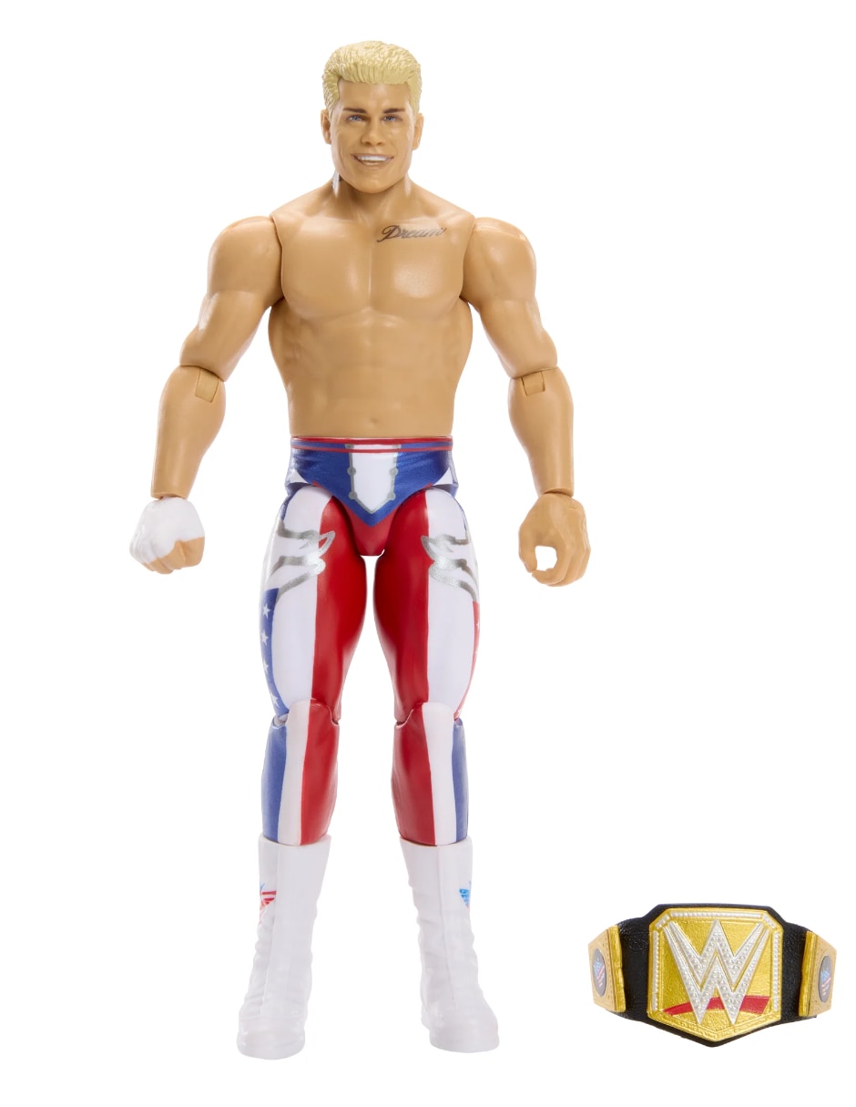 Figura de colección articulada Wwe Cody ultimate Mattel