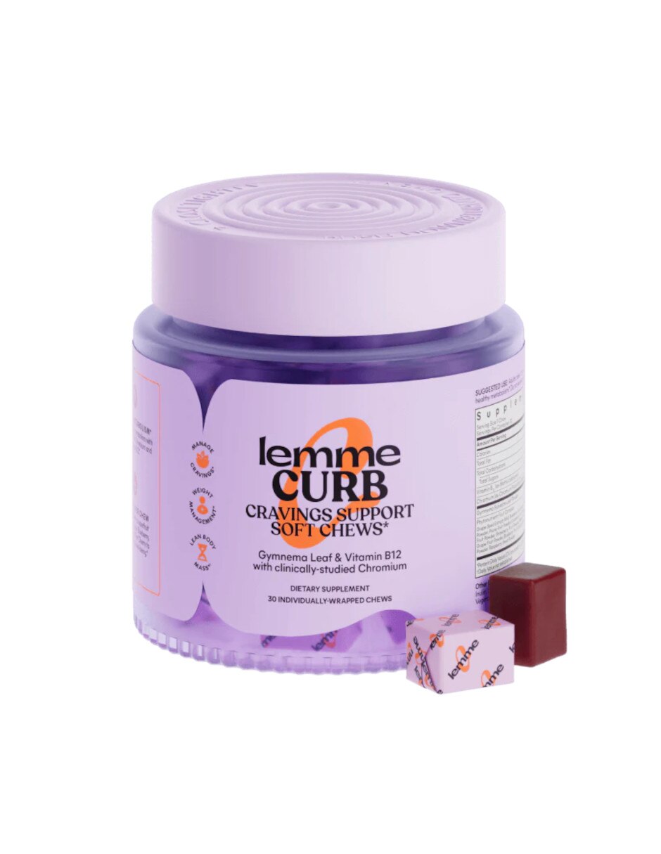 Set Curb and Burn Metabolismo apoyo a los antojos y control de peso Lemme con multivitaminico