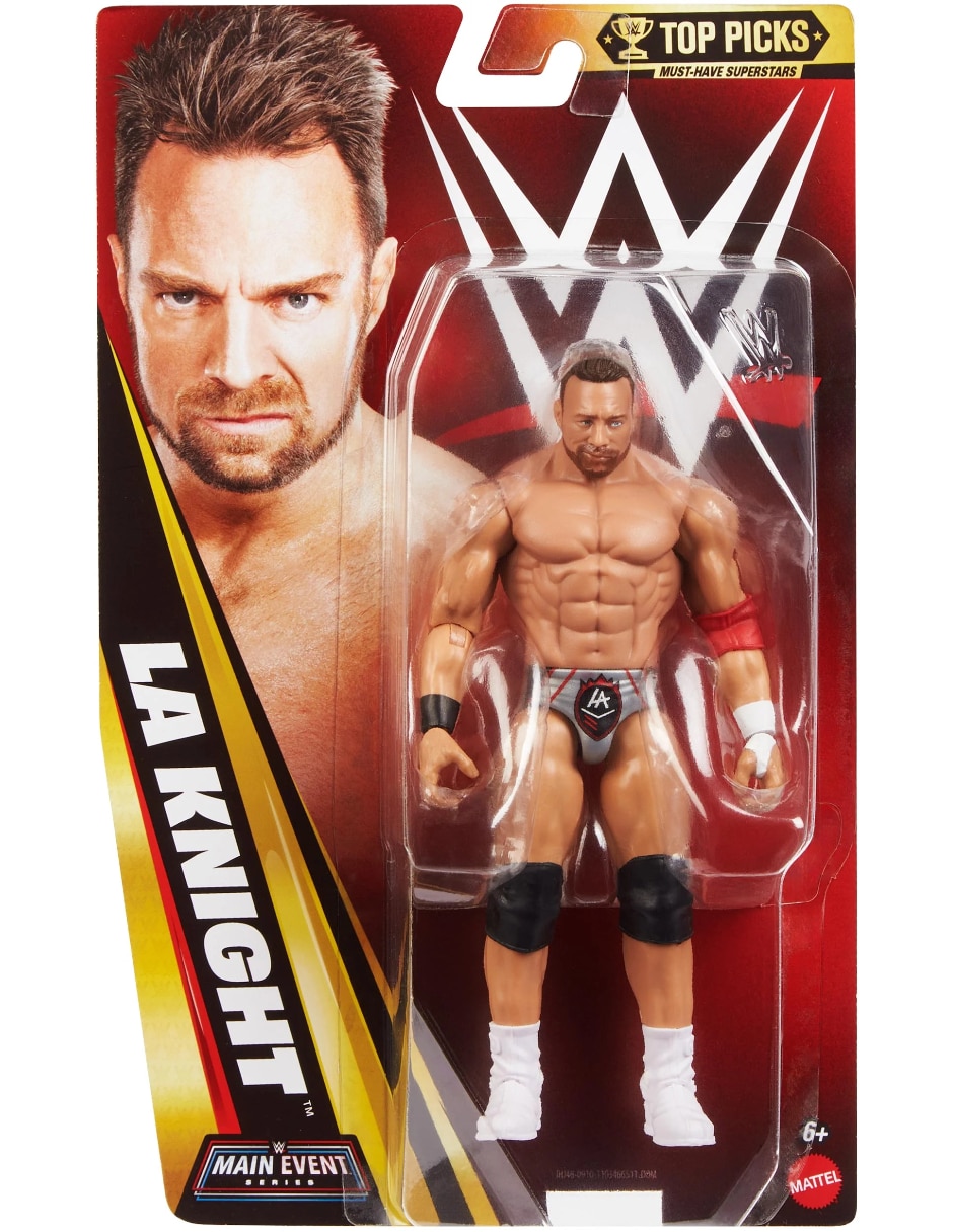 Figura de colección articulada Wwe La Knight collectors Mattel