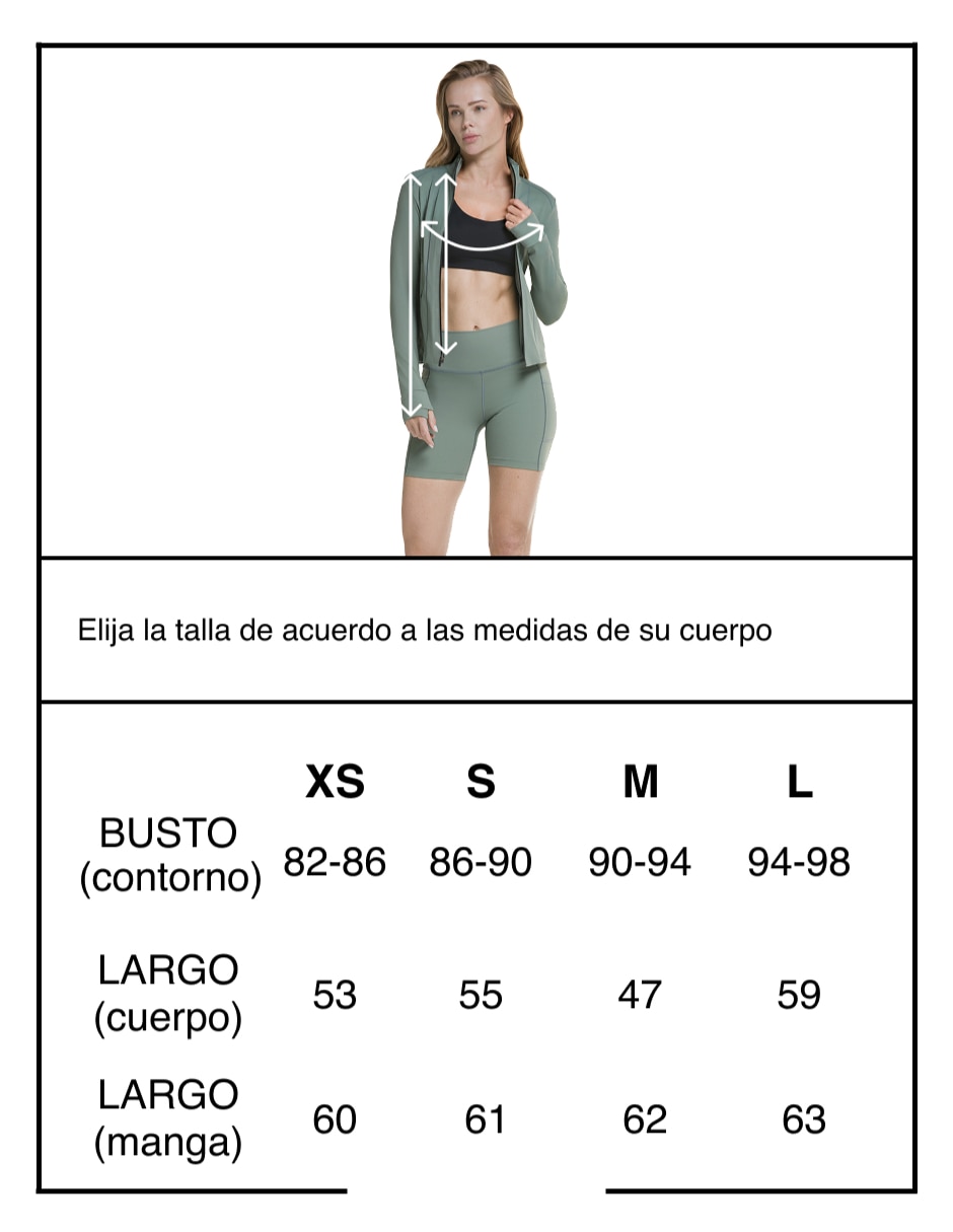 Chamarra para entrenamiento atlekx para mujer