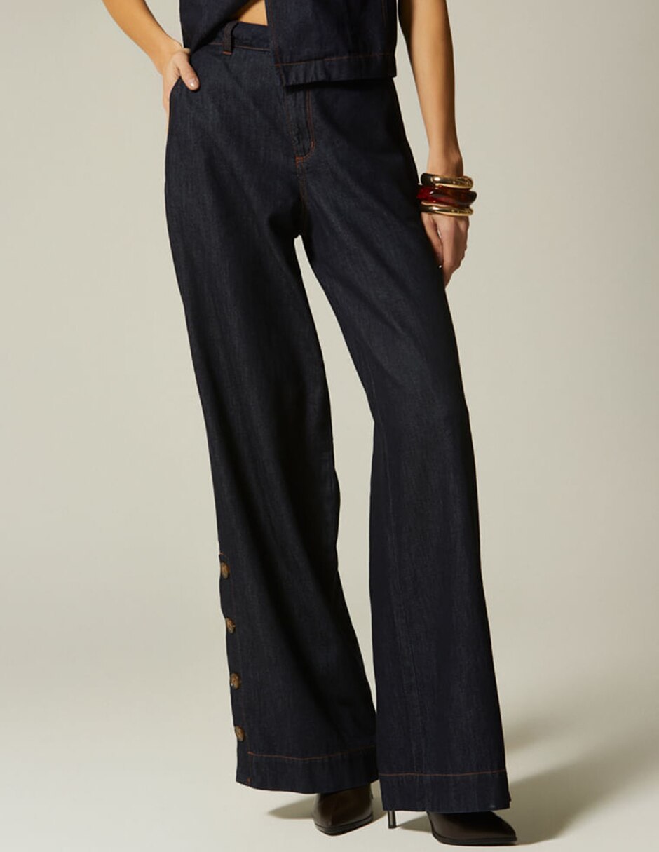 Jeans palazzo para mujer Jeans palazzo para mujer