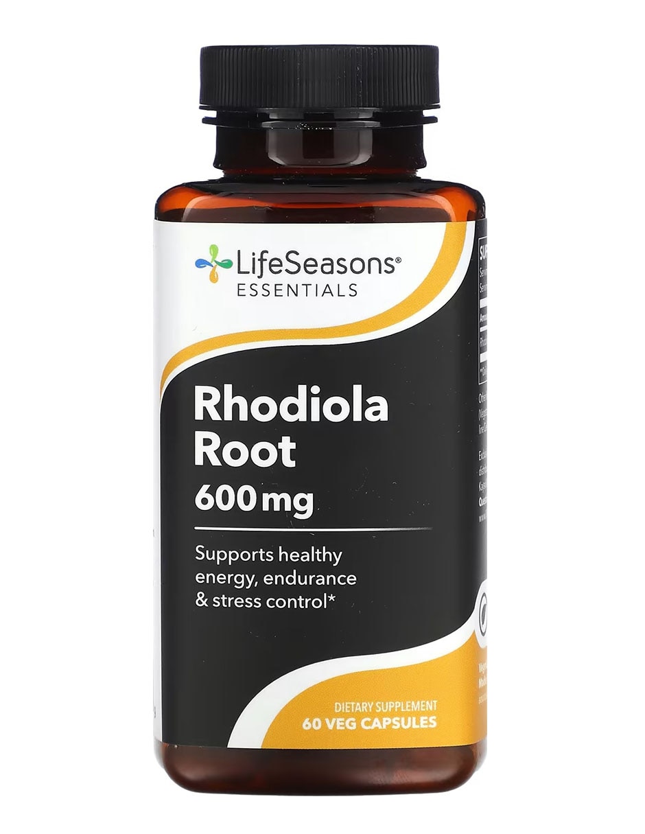 Raíz de rodiola con Rhodiola de 60 cápsulas