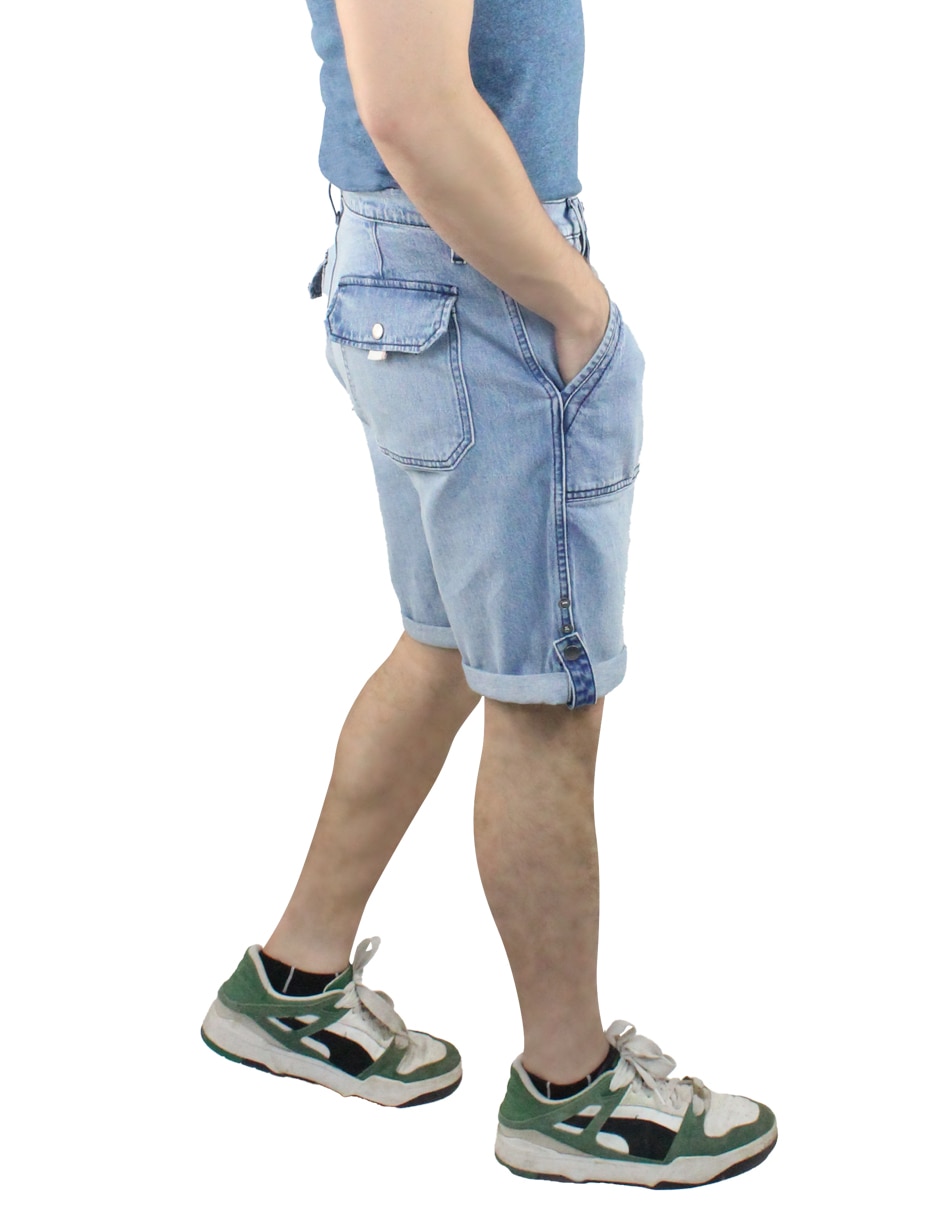 Bermuda Innermotion de mezclilla para hombre